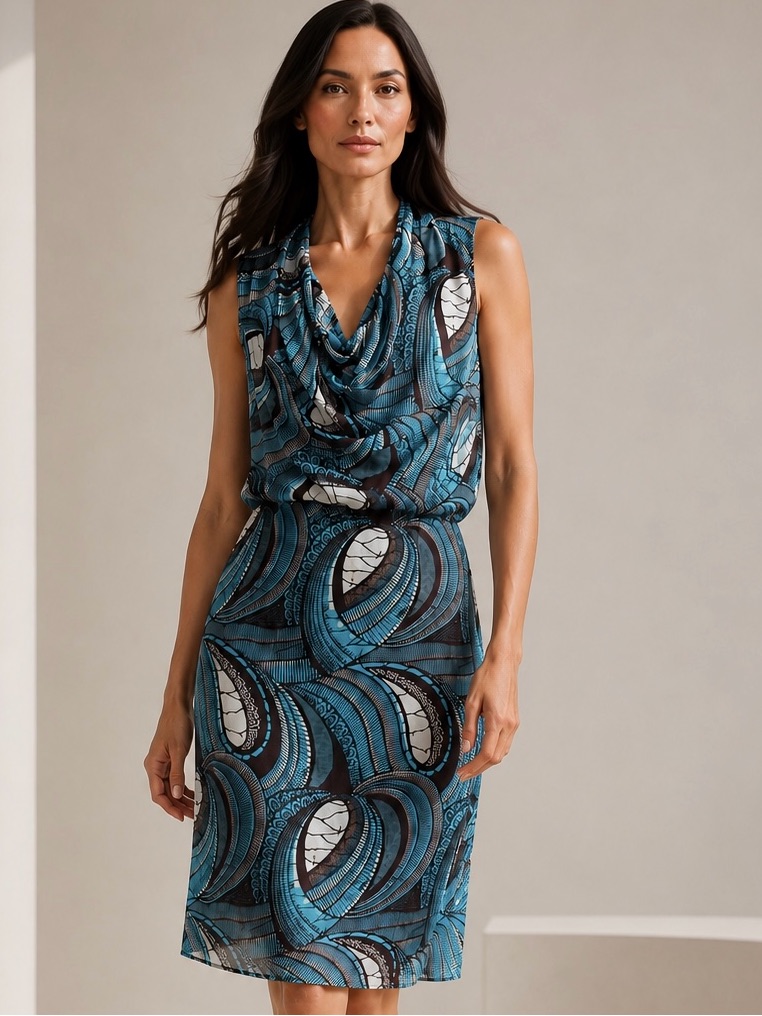 Lafayette 148 New York 100% Silk Chiffon Dress | Size 0